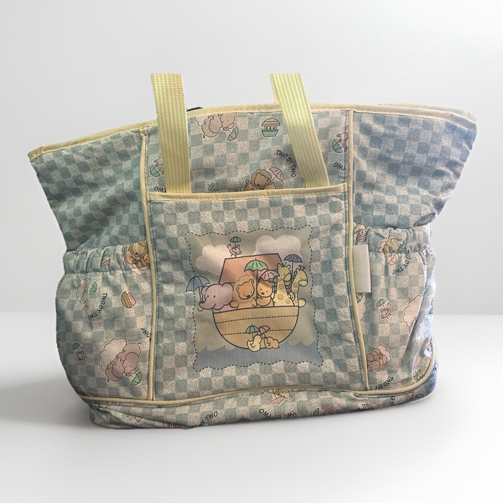 Rare Vintage Cudlie’s Noahs Ark Diaper Bag NWOT